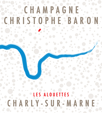 The label for Les Alouettes by Champagne Christophe Baron